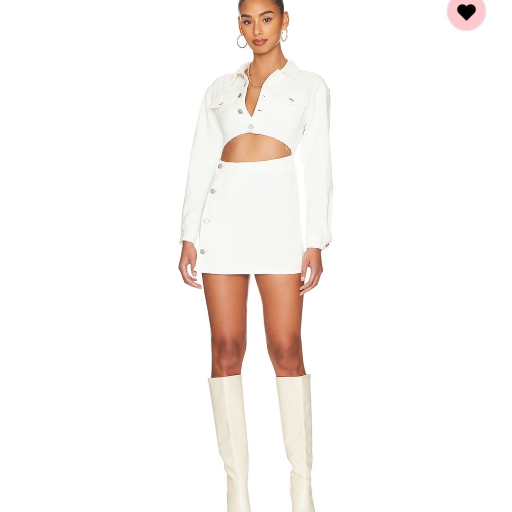 Mika button front dress superdown